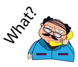 A Jovial Professor sticker #13525396