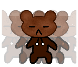 Face characters bear sticker #13525685