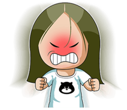 joy sister and happy lei sticker #13526288