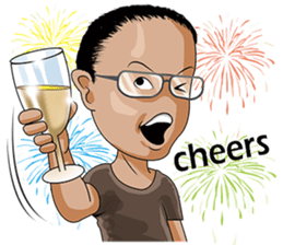 joy sister and happy lei sticker #13526310