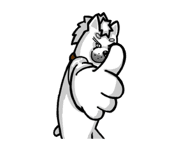 Horn Dog Animation sticker #13526359