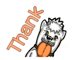Horn Dog Animation sticker #13526360