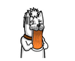 Horn Dog Animation sticker #13526371