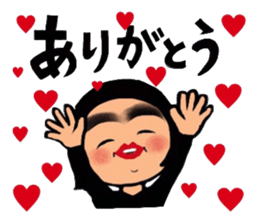 Daily life of the bobbed hair 3 sticker #13526406