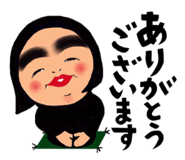 Daily life of the bobbed hair 3 sticker #13526407