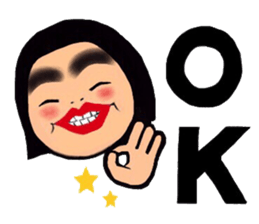 Daily life of the bobbed hair 3 sticker #13526409