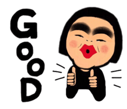 Daily life of the bobbed hair 3 sticker #13526414