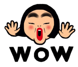 Daily life of the bobbed hair 3 sticker #13526415