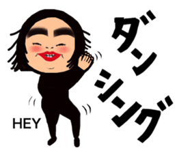 Daily life of the bobbed hair 3 sticker #13526421