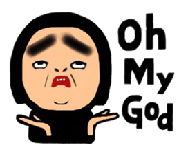 Daily life of the bobbed hair 3 sticker #13526422