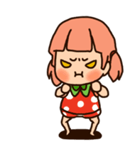 I'm Strawberry girl sticker #13526523