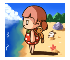 I'm Strawberry girl sticker #13526525