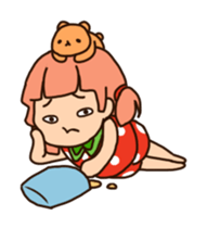 I'm Strawberry girl sticker #13526527