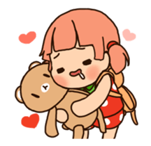 I'm Strawberry girl sticker #13526535