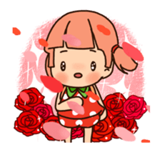 I'm Strawberry girl sticker #13526537