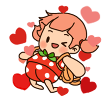 I'm Strawberry girl sticker #13526541