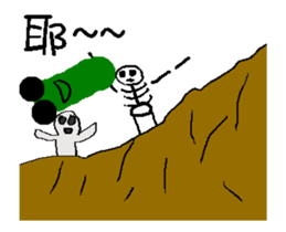 A worm 's life 3 - for Halloween sticker #13526953