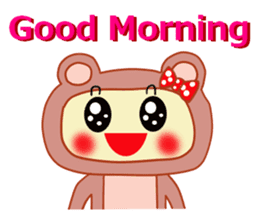 Bear princess -English version- sticker #13527054