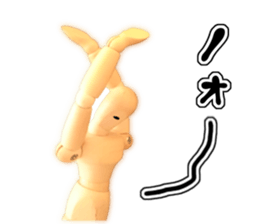 Cute doll sticker #13527232