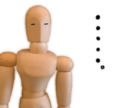 Cute doll sticker #13527238