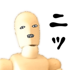 Cute doll sticker #13527269