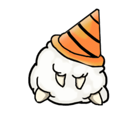 Cones Sheep-healing & tasty life story sticker #13527271