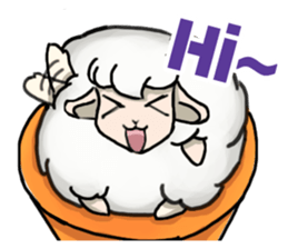 Cones Sheep-healing & tasty life story sticker #13527274