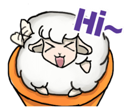 Cones Sheep-healing & tasty life story sticker #13527274