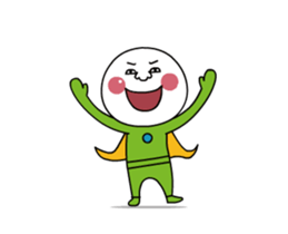 Meat Bun man sticker #13527653