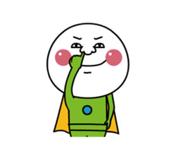 Meat Bun man sticker #13527656