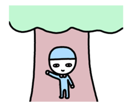 Move! Character fewer sticker sticker #13528331