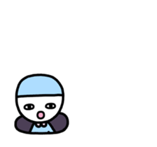 Move! Character fewer sticker sticker #13528338