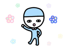 Move! Character fewer sticker sticker #13528340