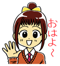Everyday japanese girl sticker #13528558