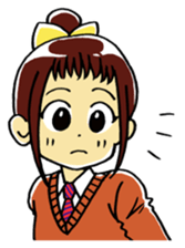 Everyday japanese girl sticker #13528559