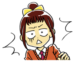 Everyday japanese girl sticker #13528560
