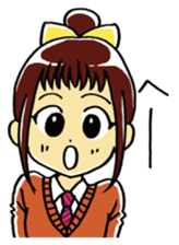 Everyday japanese girl sticker #13528561