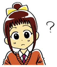 Everyday japanese girl sticker #13528564