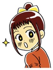 Everyday japanese girl sticker #13528565