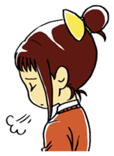 Everyday japanese girl sticker #13528567