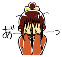 Everyday japanese girl sticker #13528569