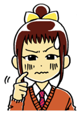 Everyday japanese girl sticker #13528570