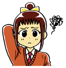 Everyday japanese girl sticker #13528571