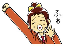Everyday japanese girl sticker #13528576