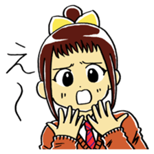 Everyday japanese girl sticker #13528578