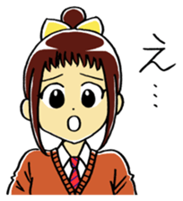 Everyday japanese girl sticker #13528581