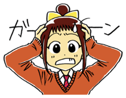 Everyday japanese girl sticker #13528582