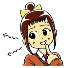 Everyday japanese girl sticker #13528583