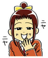 Everyday japanese girl sticker #13528588
