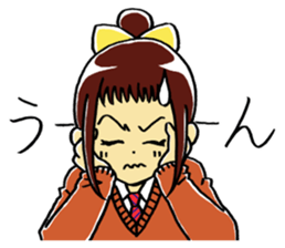 Everyday japanese girl sticker #13528593